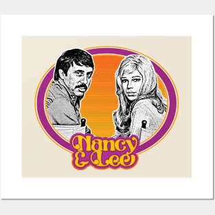 Nancy & Lee // Retro Style Fan Design Posters and Art